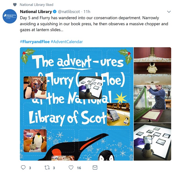 National Library of Scotland's penguin adventures